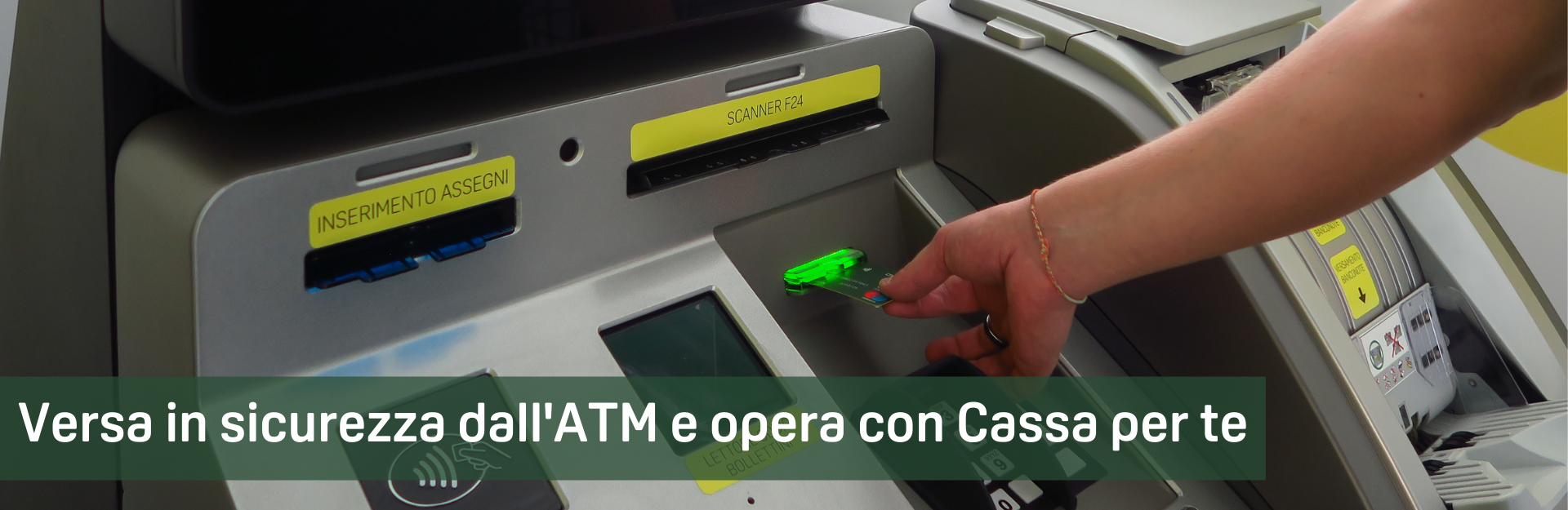 landing page atm e cassa per te